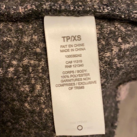 Xs Fuzzy Dusty Pink Coat - Picture 6 of 6